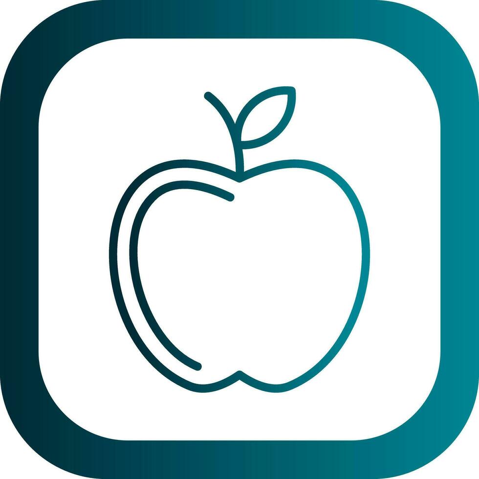 Apple Vector Icon Design