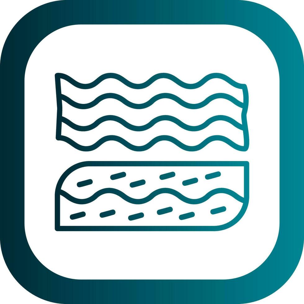 Bacon Vector Icon Design