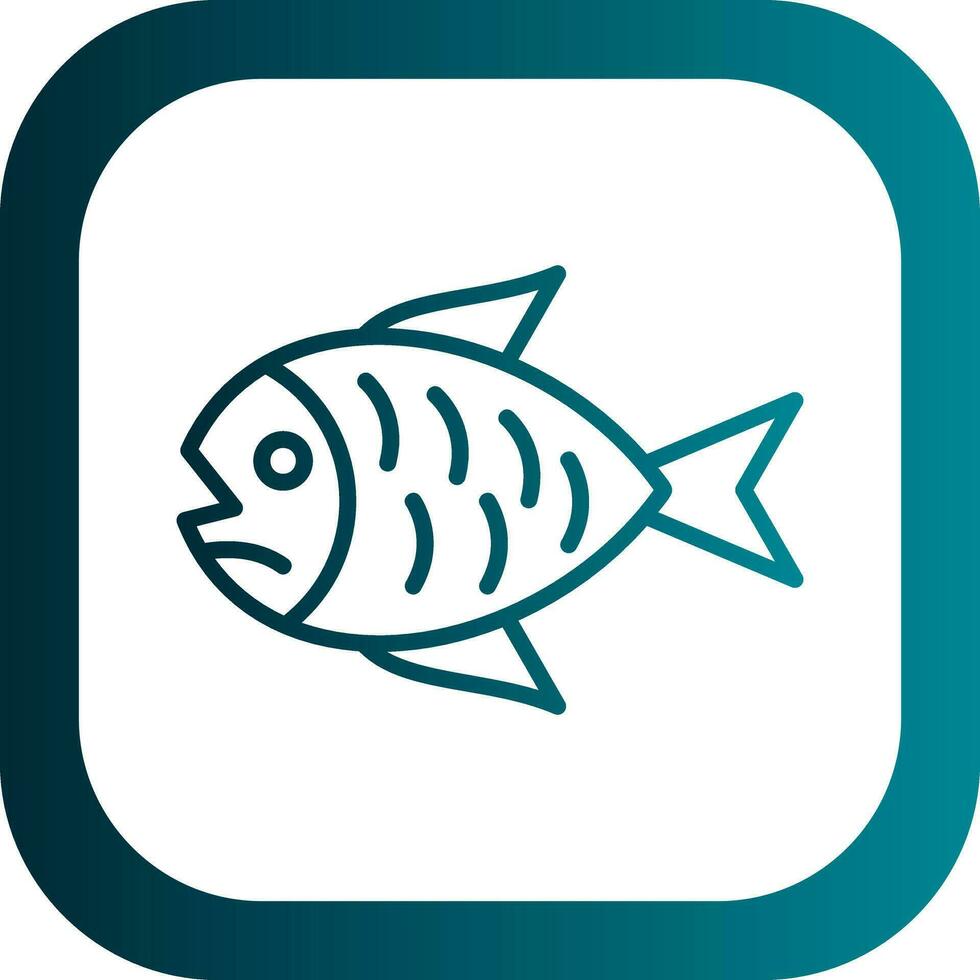 Fish Vector Icon Design