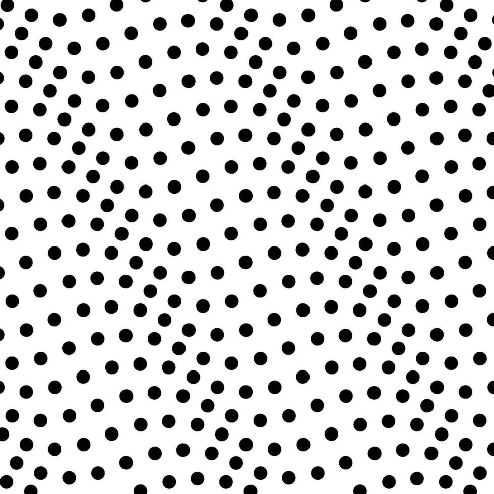 polka dot background wave pattern vector