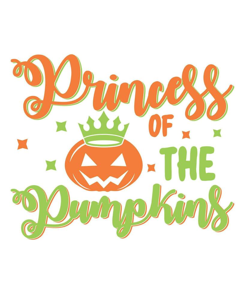 princess of the pumpkins vector