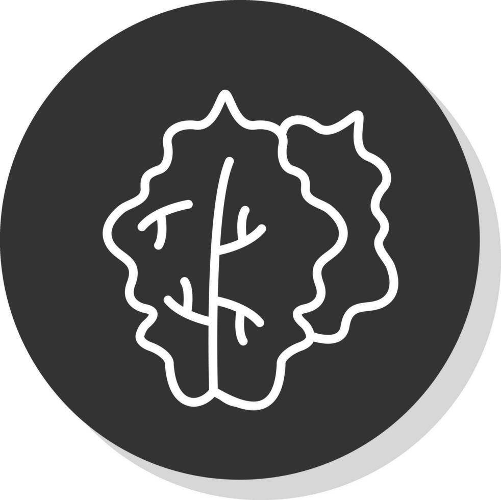 Lettuce Vector Icon Design