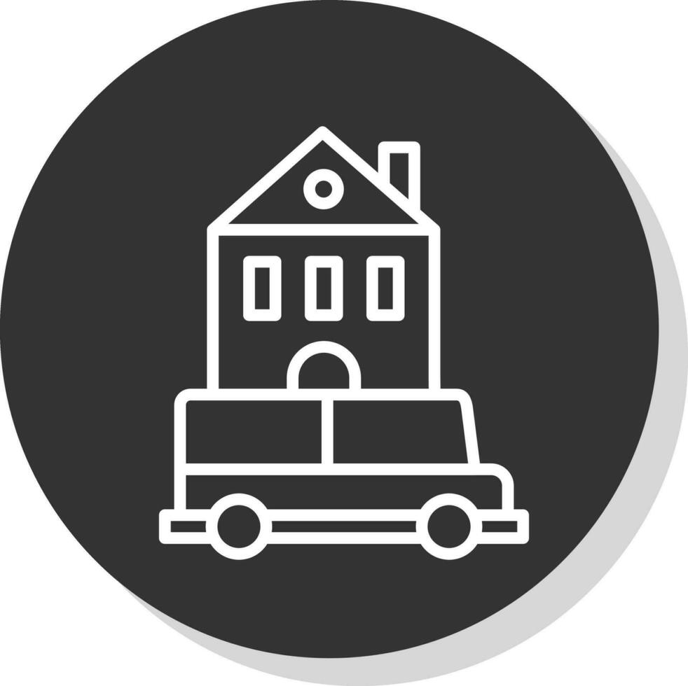 Shuttle Vector Icon Design
