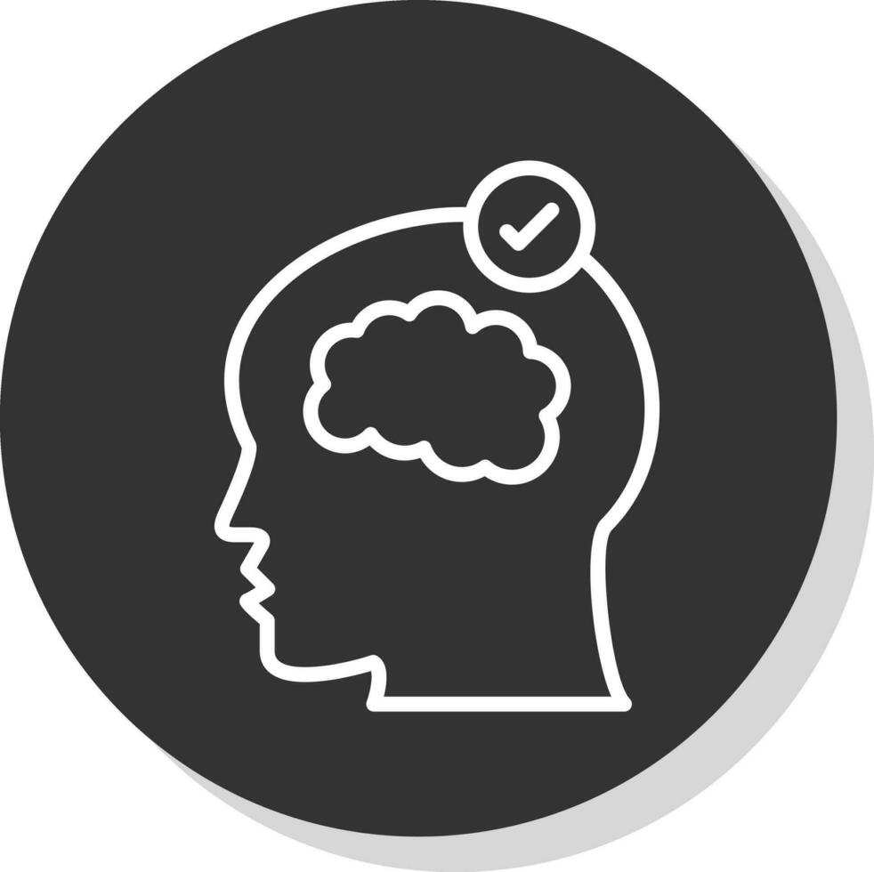 Mental Disorder Vector Icon Design