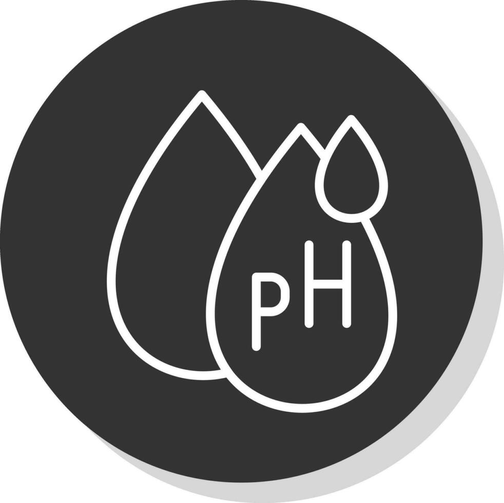 ph vector icono diseño