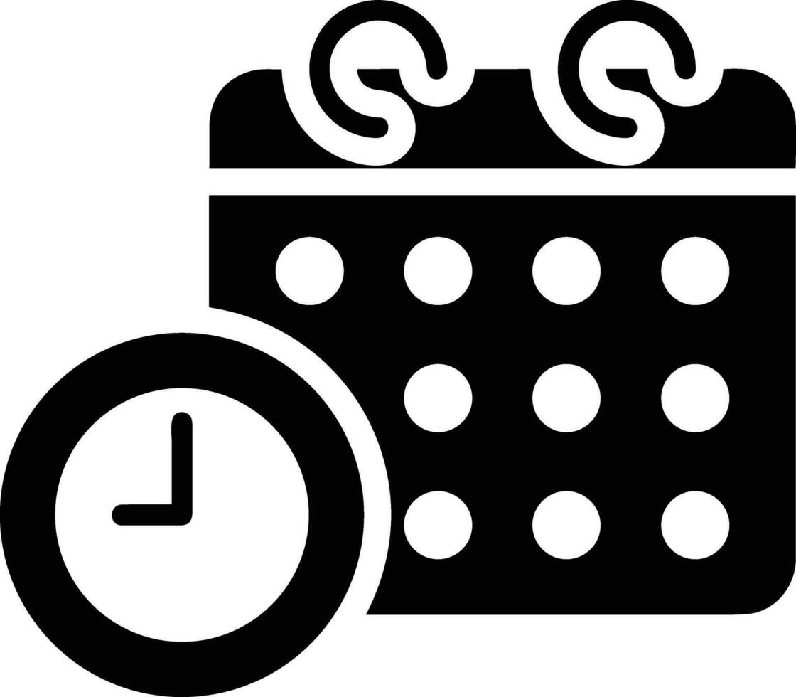 Calendar schedule icon symbol image vector. Illustration of the modern appointment reminder agenda symbol graphic design image. EPS 10 vector