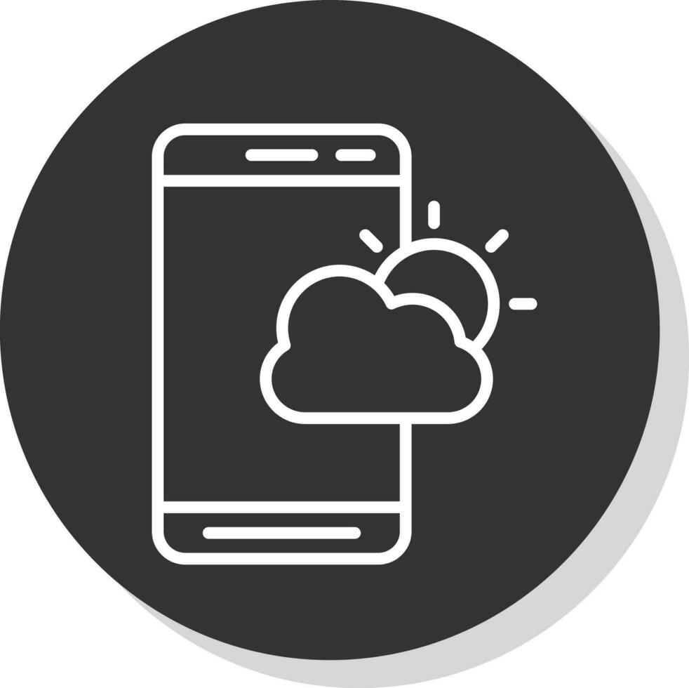 Weather App  Vector Icon Design