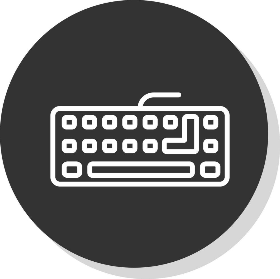 Keyboard  Vector Icon Design