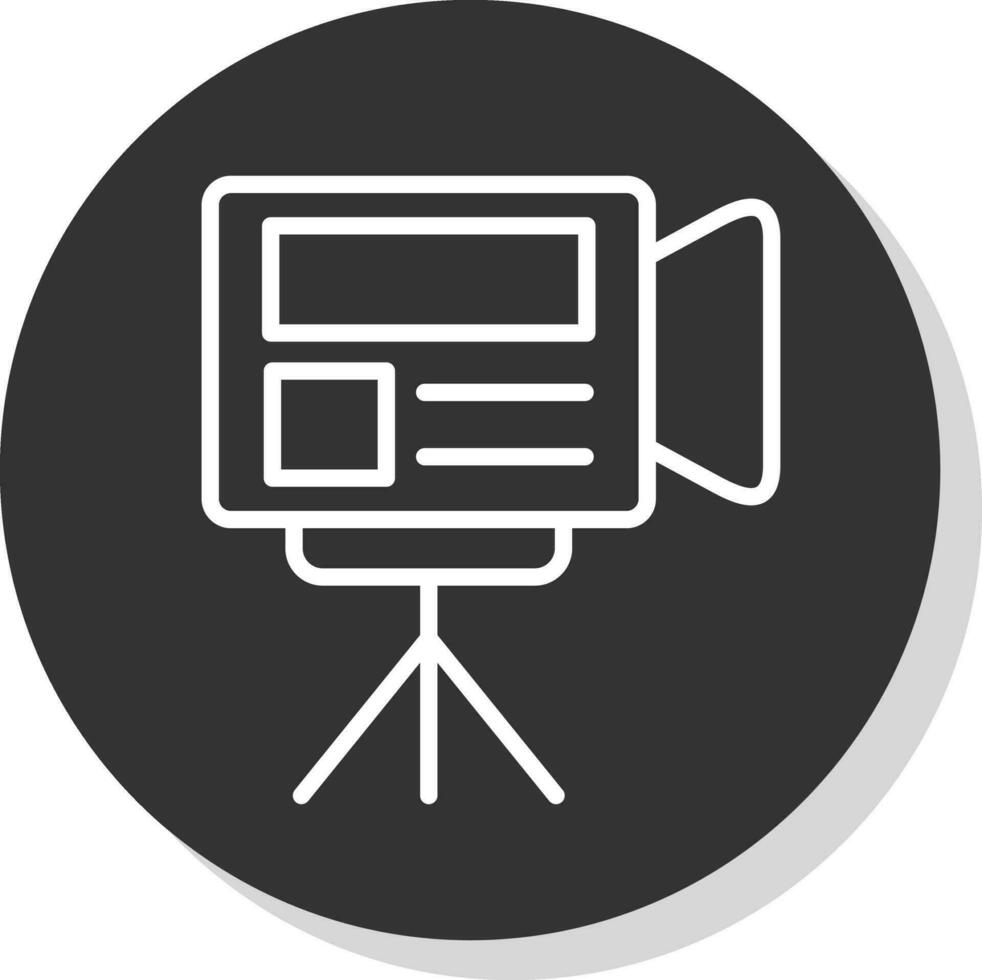 Video Recorder  Vector Icon Design