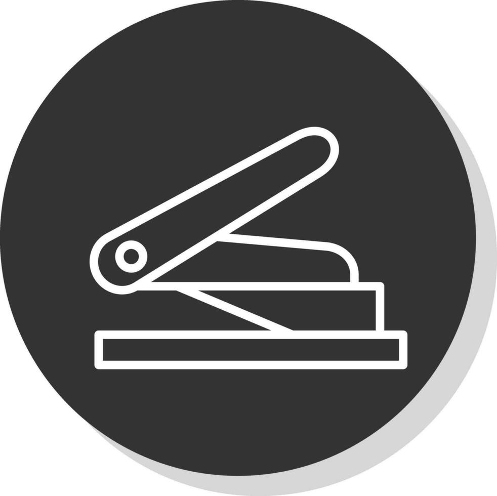 Hole punch  Vector Icon Design