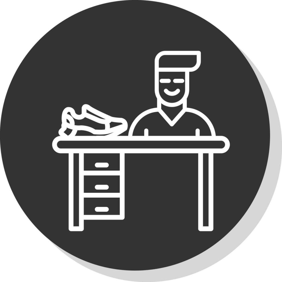 espacio de trabajo vector icono diseño