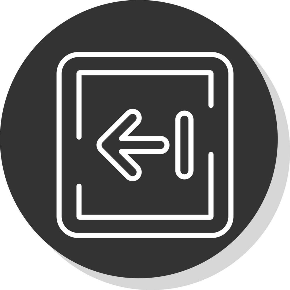 Left Arrow Vector Icon Design