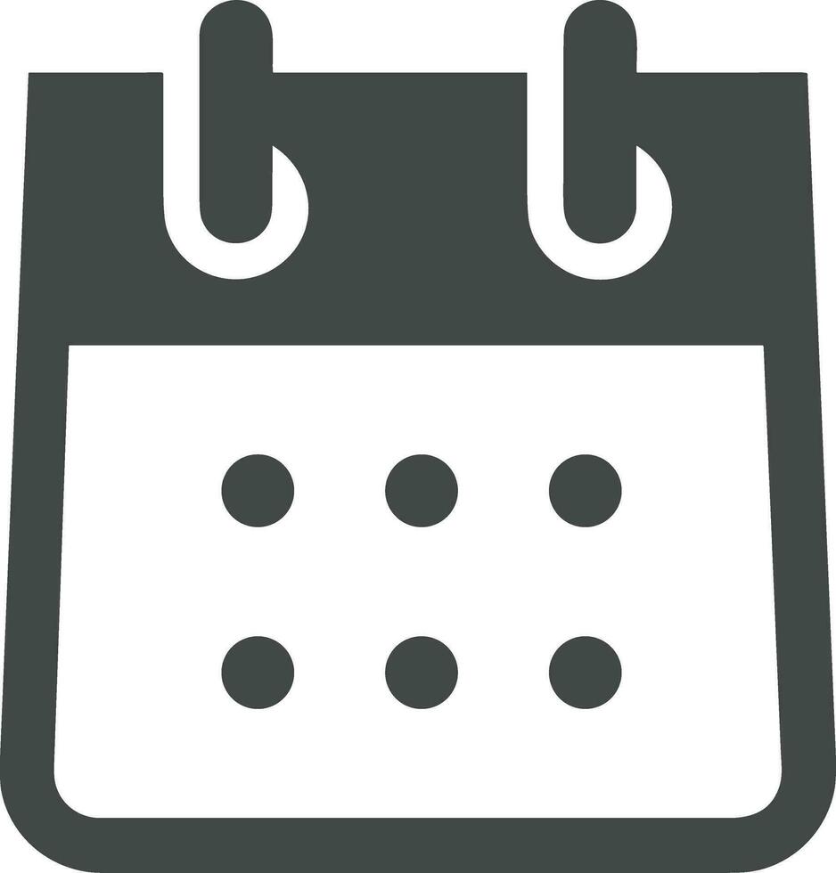 Calendar schedule icon symbol image vector. Illustration of the modern appointment reminder agenda symbol graphic design image. EPS 10 vector
