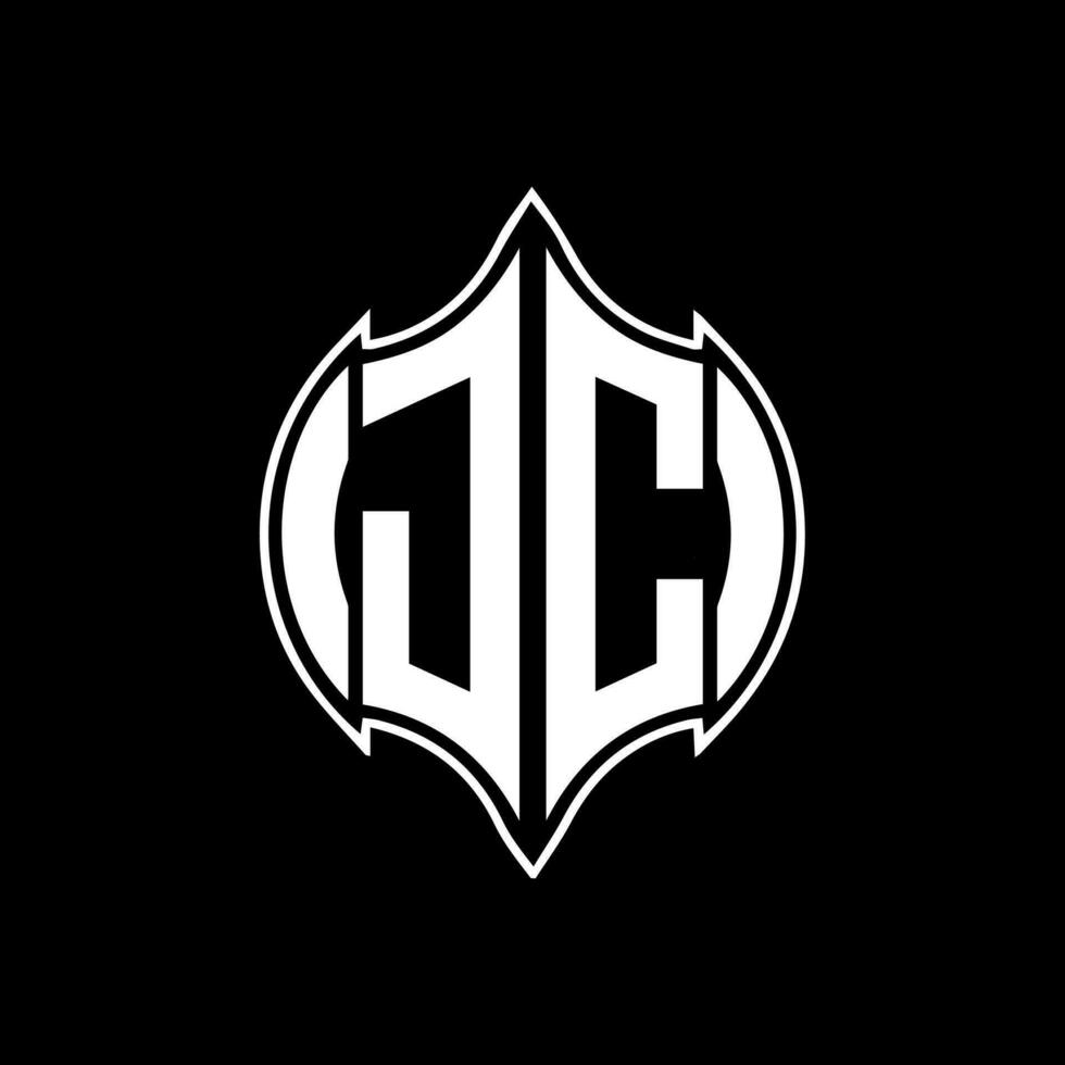 jc letra logo. jc creativo monograma iniciales letra logo concepto. jc único moderno plano resumen vector letra logo diseño.