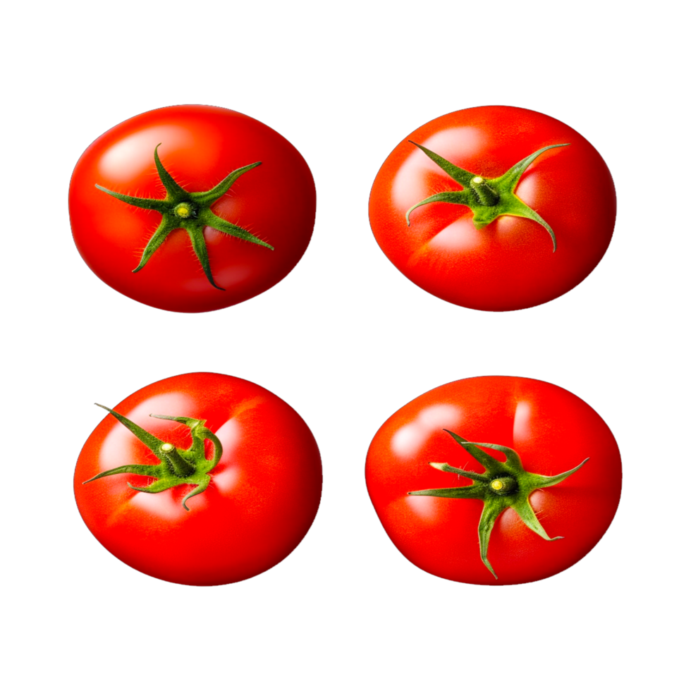 set of four tomatoes variety png