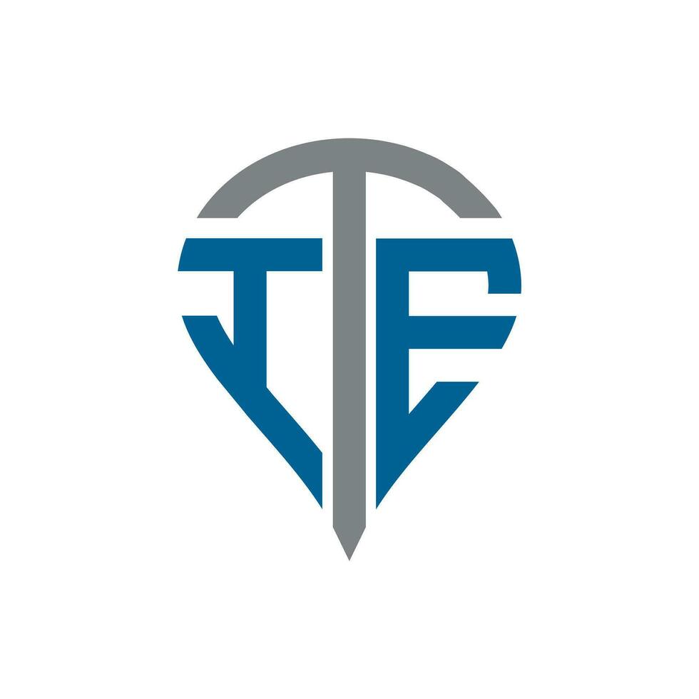 ITF letter logo. ITF creative monogram initials letter logo concept. ITF Unique modern flat abstract vector letter logo design.