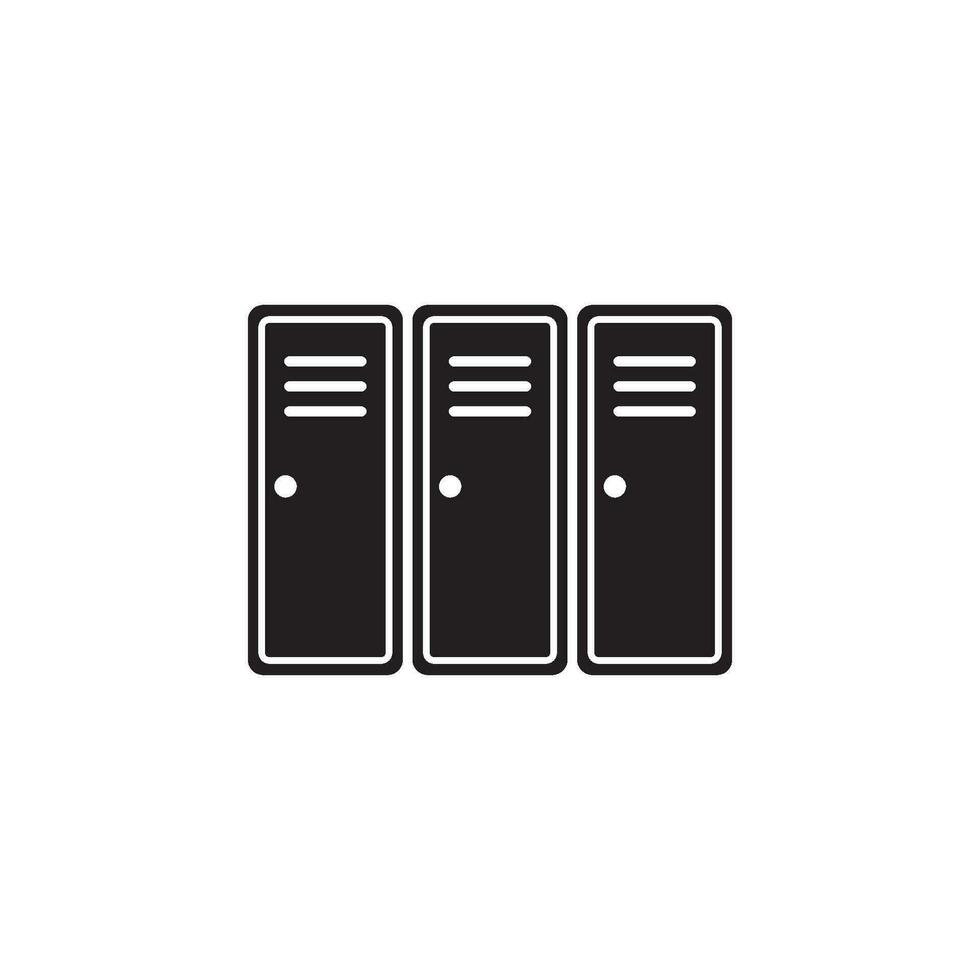 locker icon vector