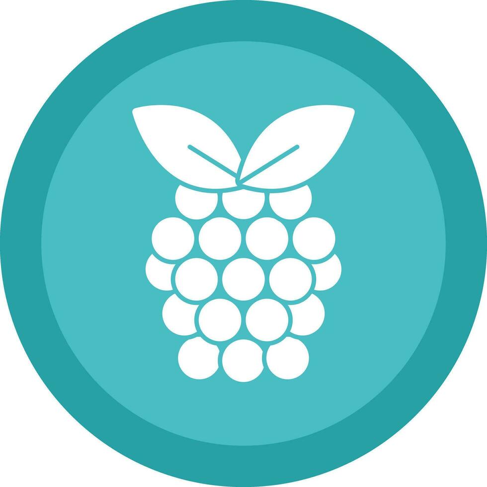 Raspberry Vector Icon Design