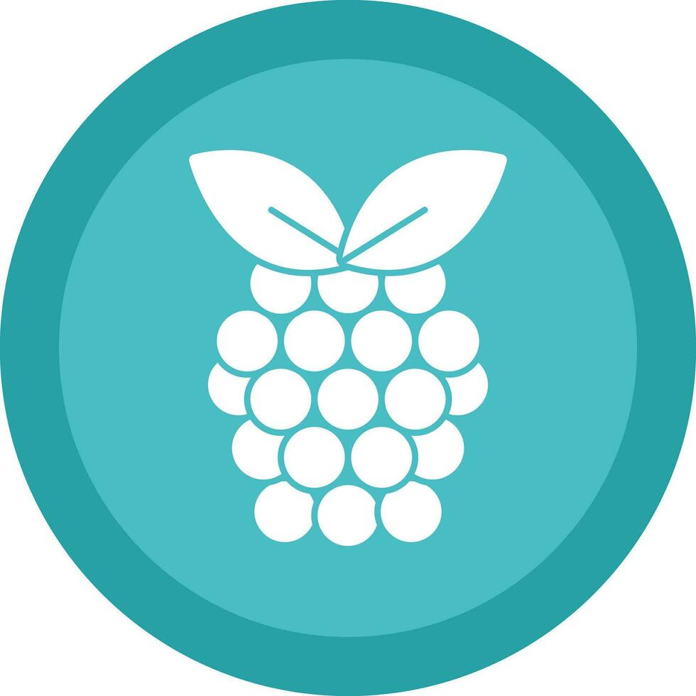 Raspberry Vector Icon Design