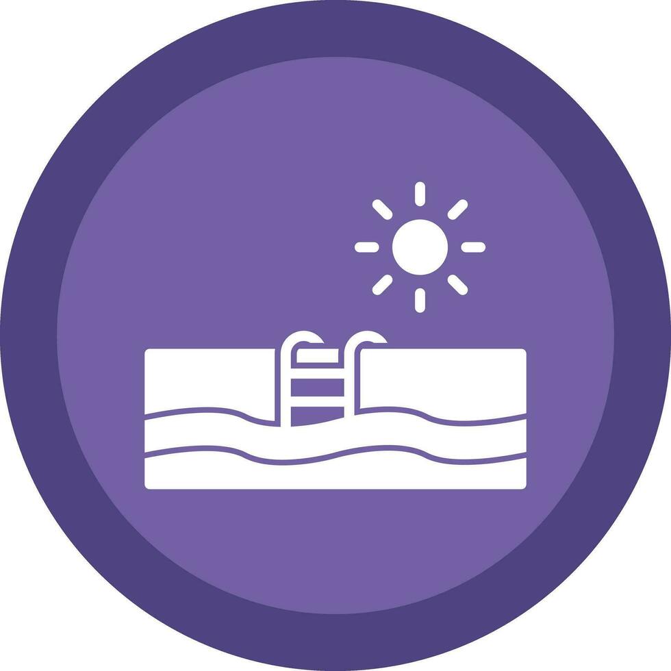 Swimming Pool  Vector Icon Design