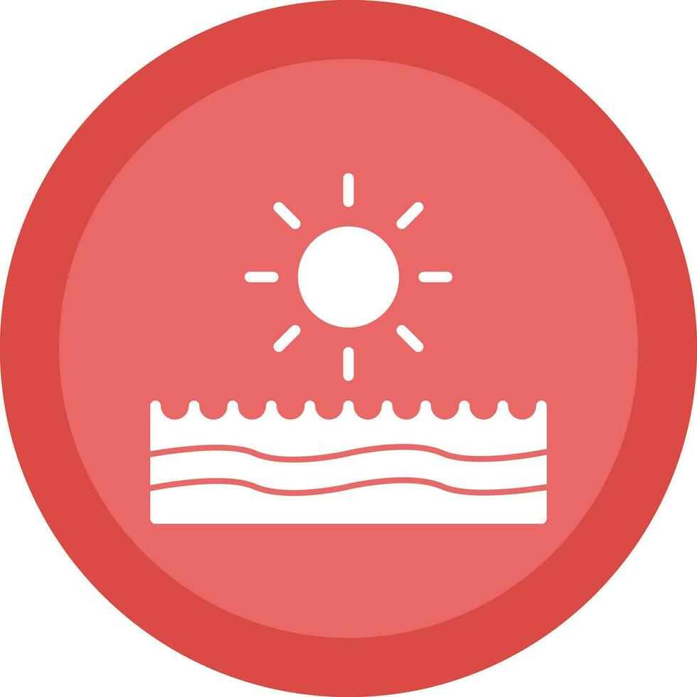 Beach  Vector Icon Design