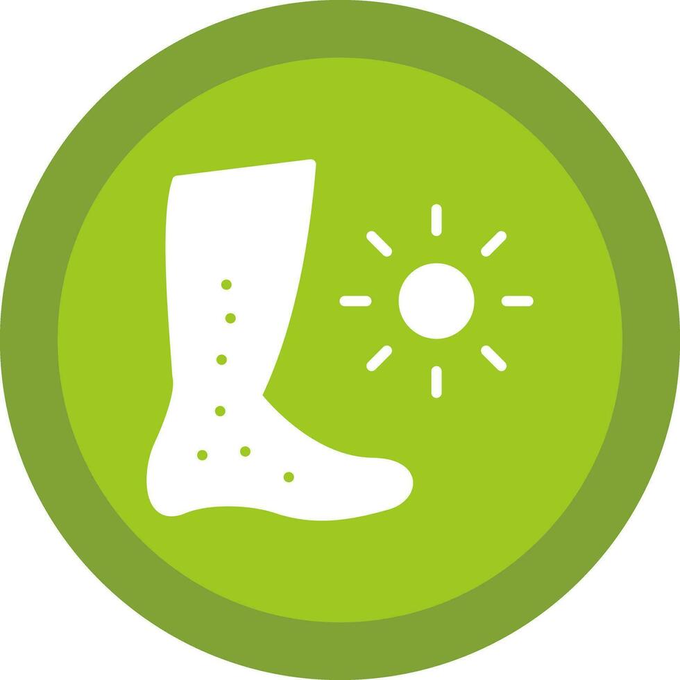 Skin Cancer  Vector Icon Design