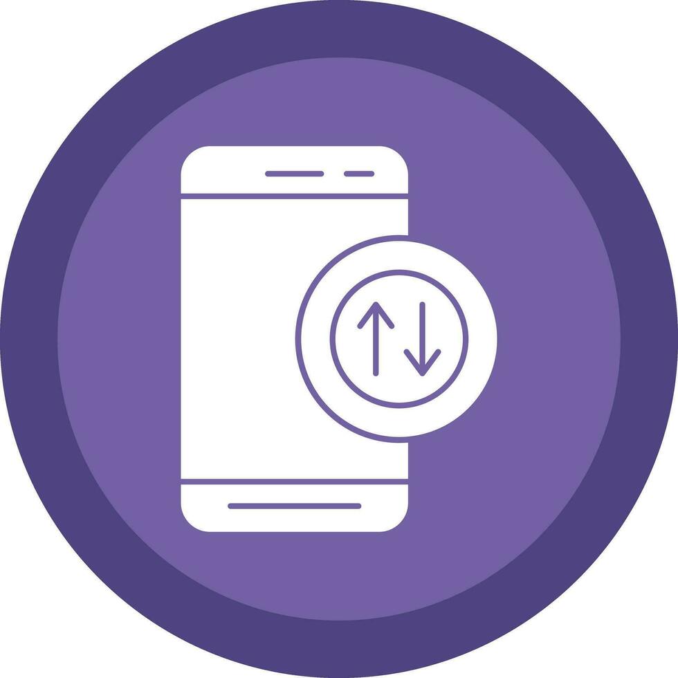 Mobile Data  Vector Icon Design
