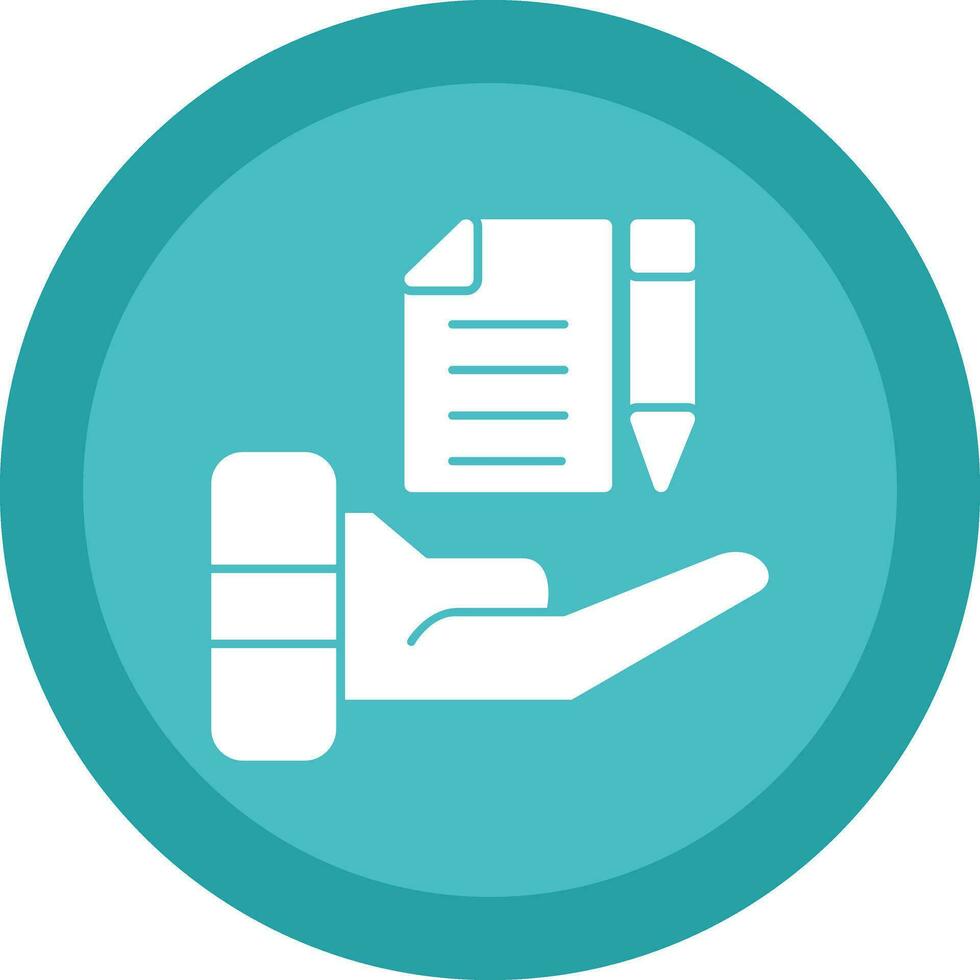 Contract Vector Icon Design