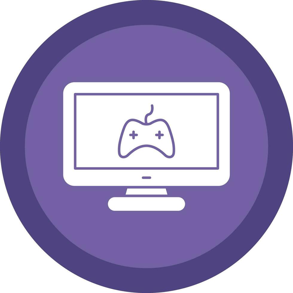 Online Game  Vector Icon Design