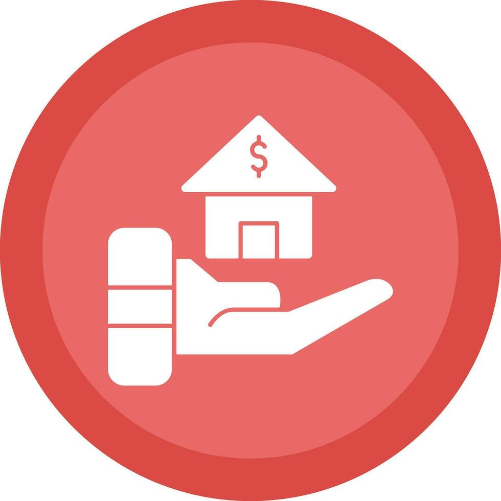 Mortgage Vector Icon Design