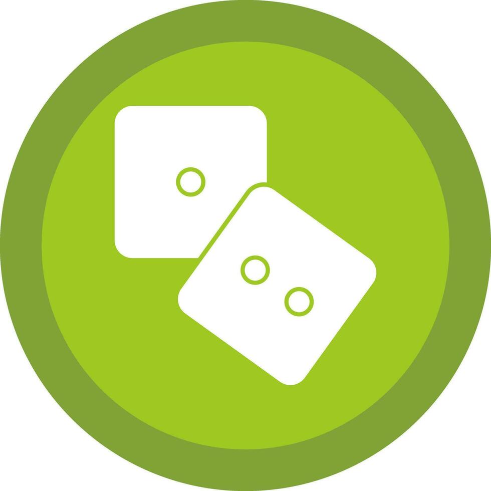 Dices  Vector Icon Design