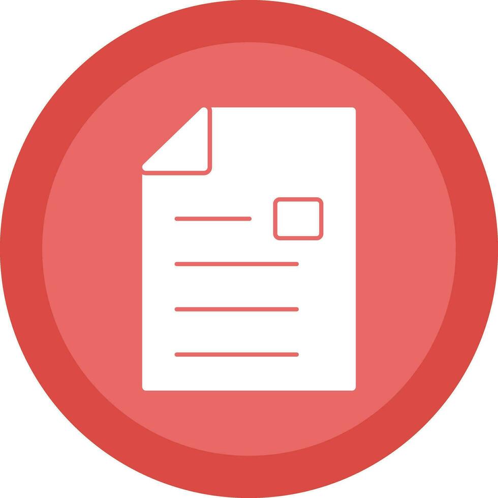 Document Vector Icon Design