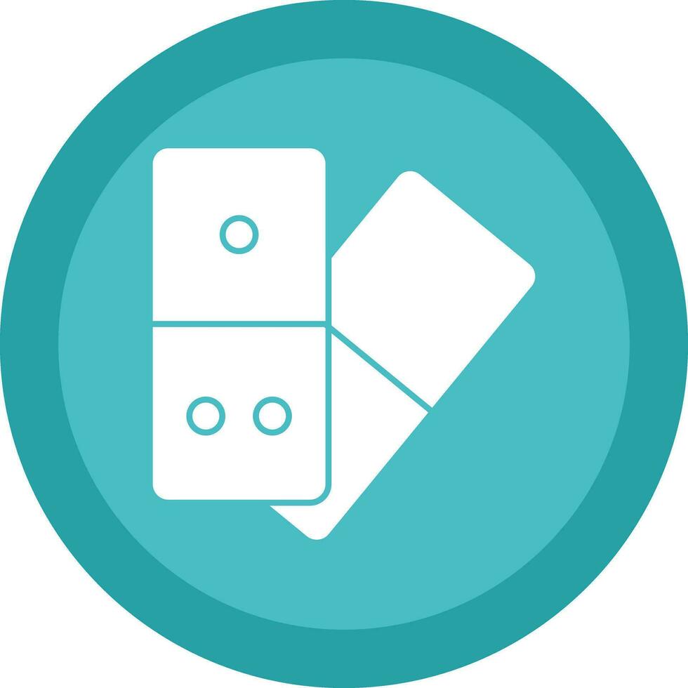 Domino  Vector Icon Design