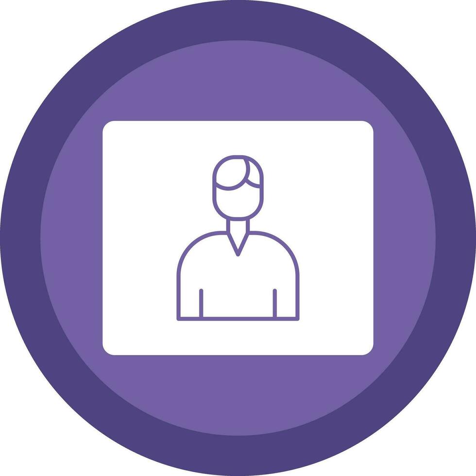 User Profile  Vector Icon Design