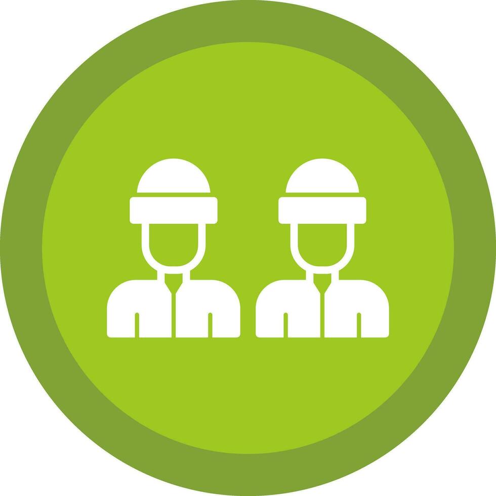 Workers  Vector Icon Design