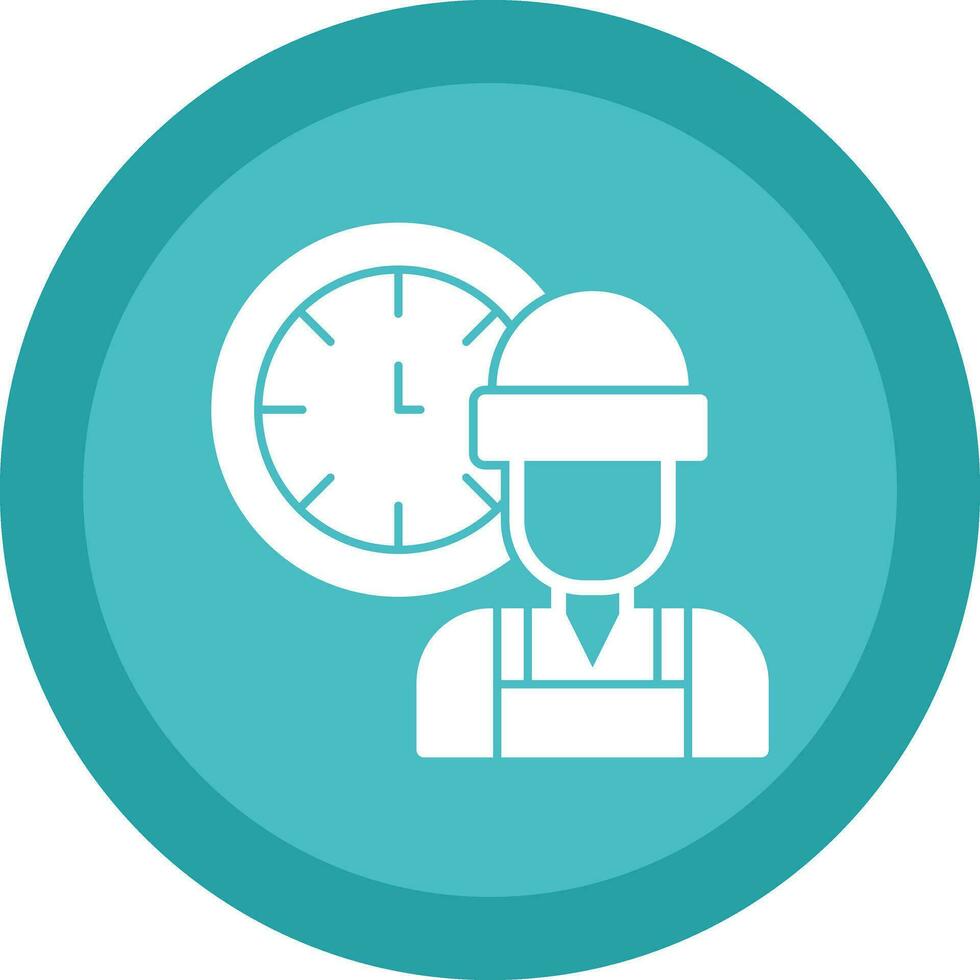 Working Hours  Vector Icon Design