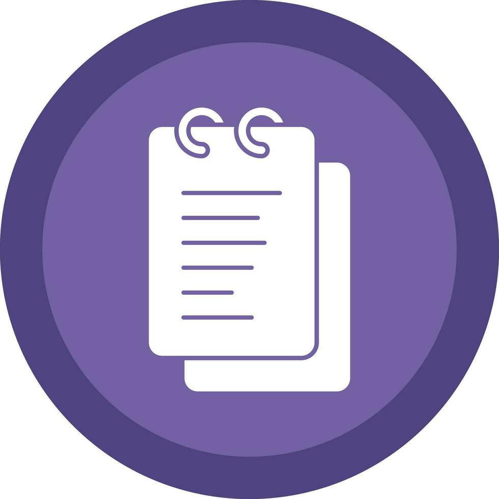 Notebook  Vector Icon Design