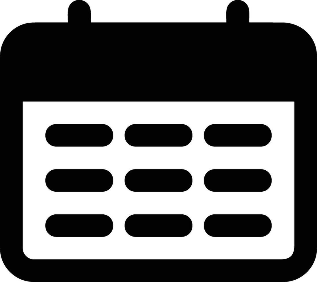Calendar schedule icon symbol image vector. Illustration of the modern appointment reminder agenda symbol graphic design image. EPS 10 vector