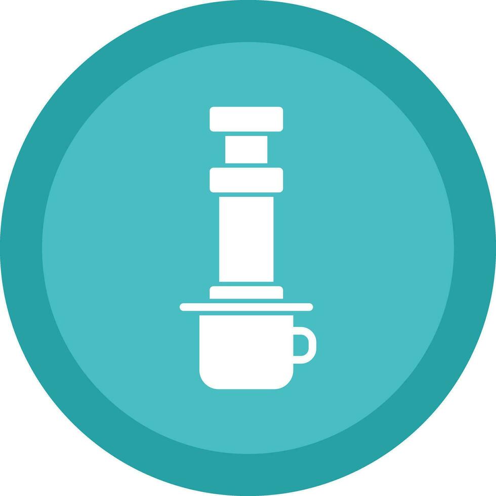 Aeropress Vector Icon Design