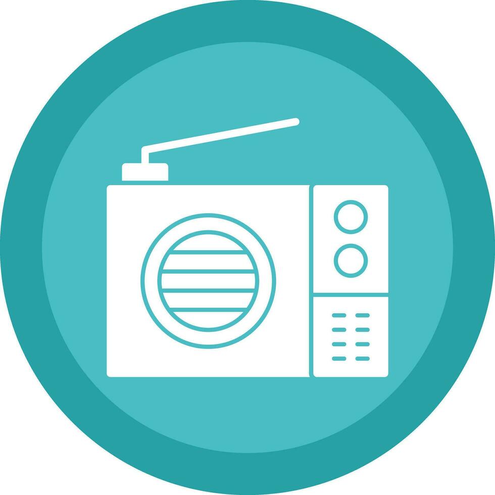 diseño de icono de vector de radio