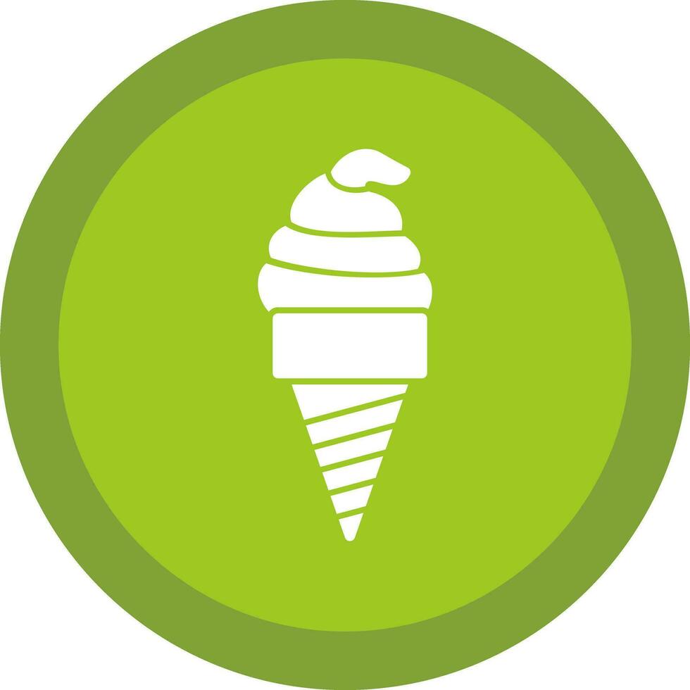 Ice Cream Vector Icon Design