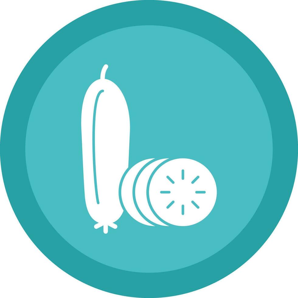 Cucumber Vector Icon Design
