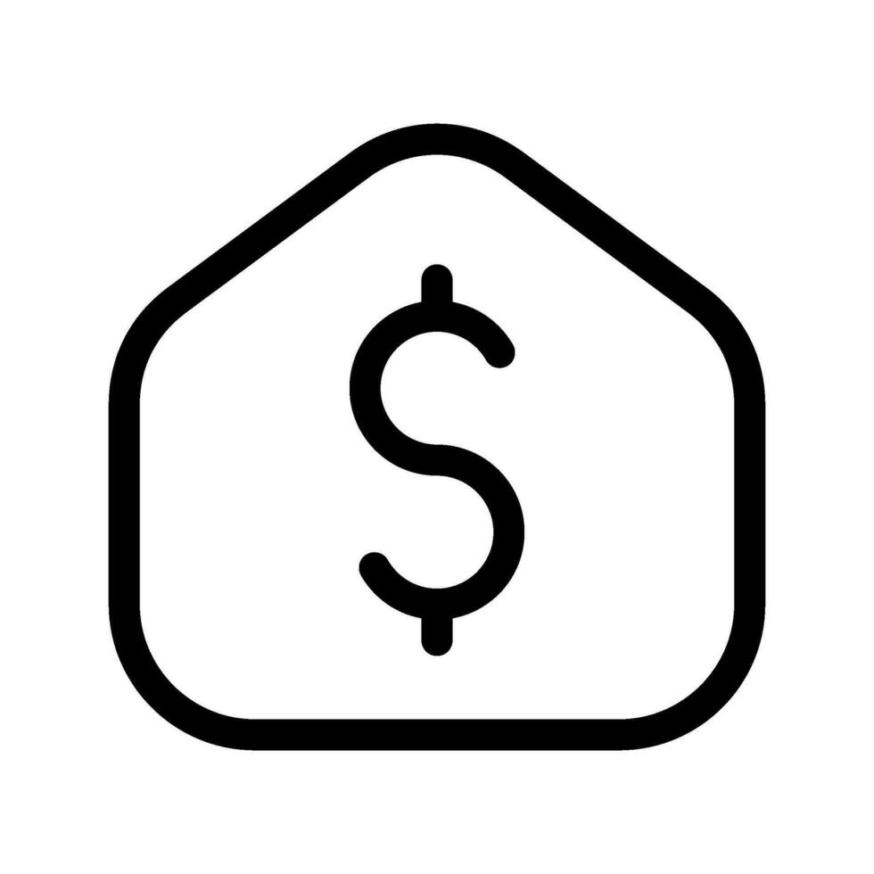 casa ingresos icono vector símbolo diseño ilustración