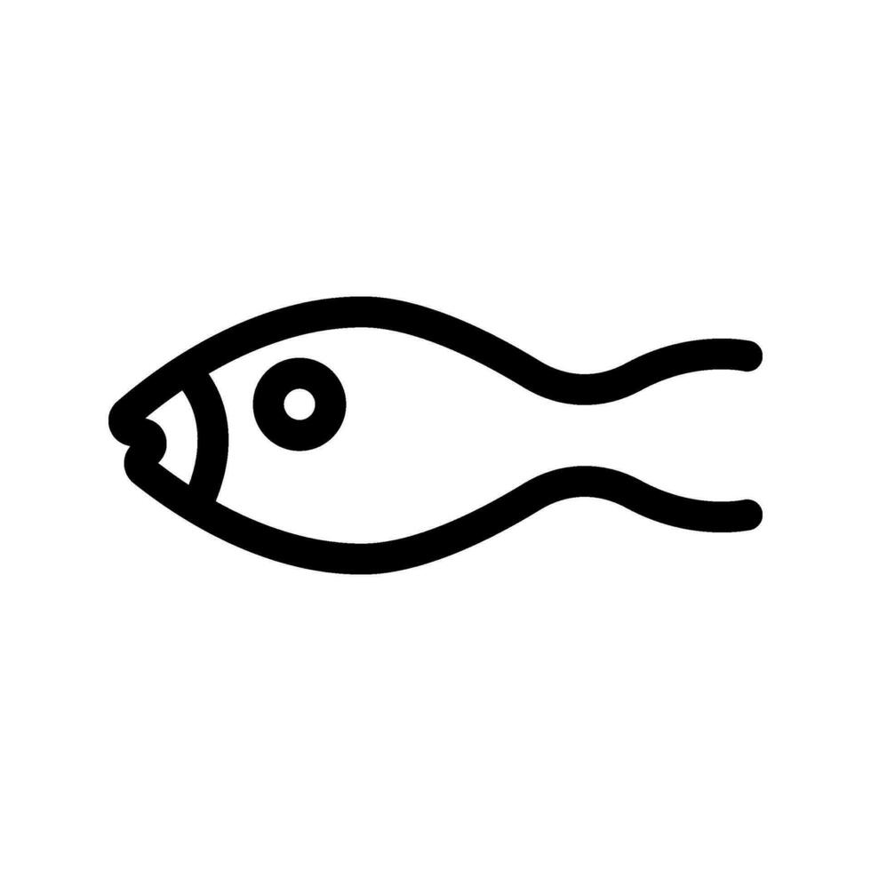 Fish Icon Vector Symbol Design Illustration