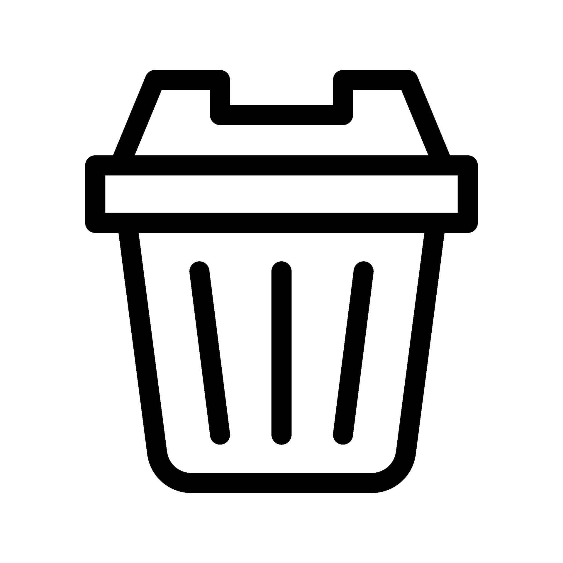 Recycle Bin Icon Vector Symbol Design Illustration 27984528 Vector Art