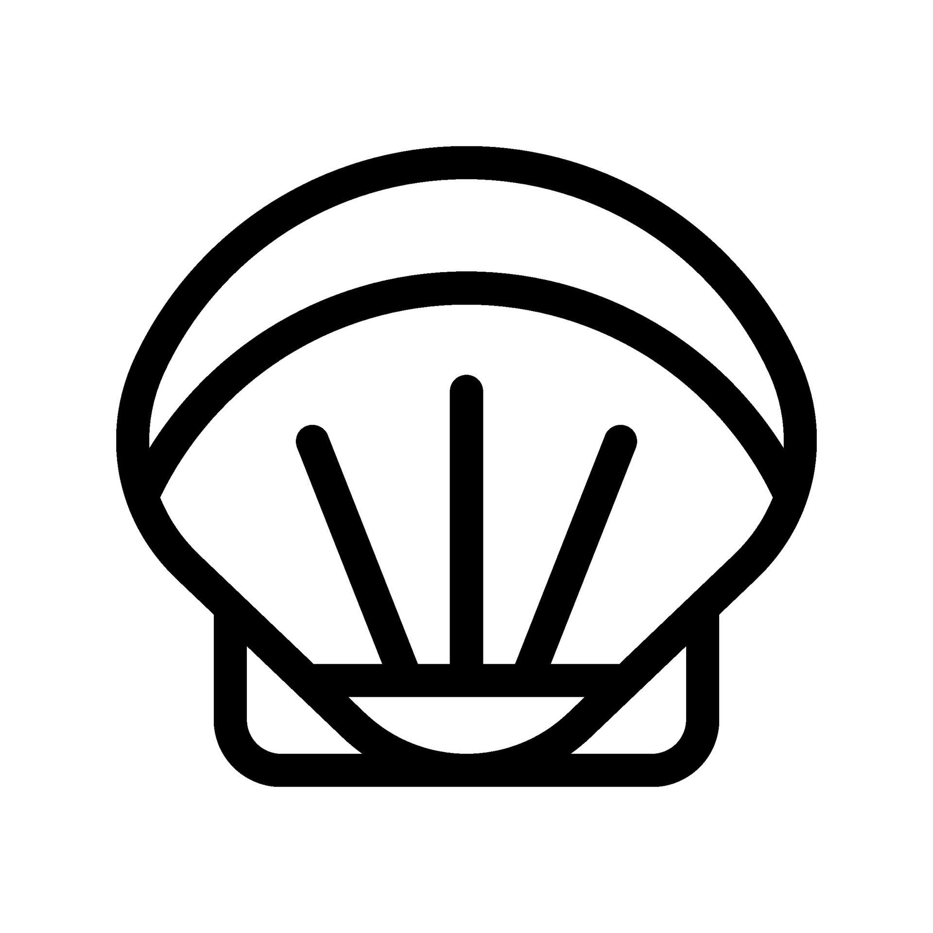 Shell Icon Vector Symbol Design Illustration 27984670 Vector Art at ...