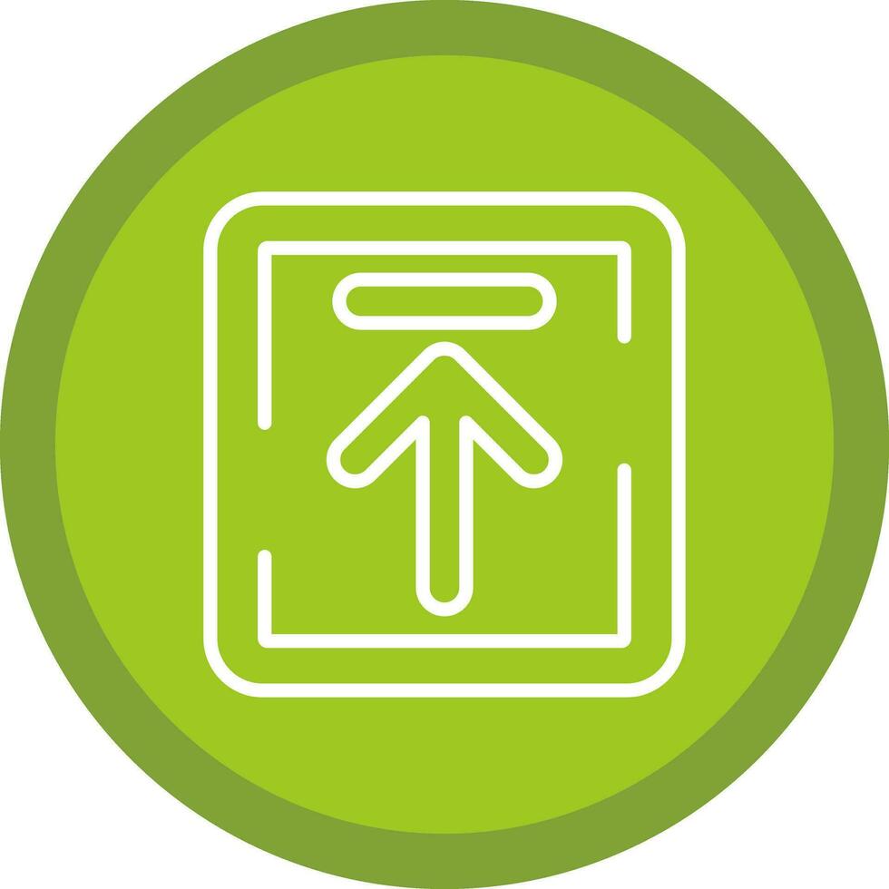 Up Arrow Upload Vector Icon Design