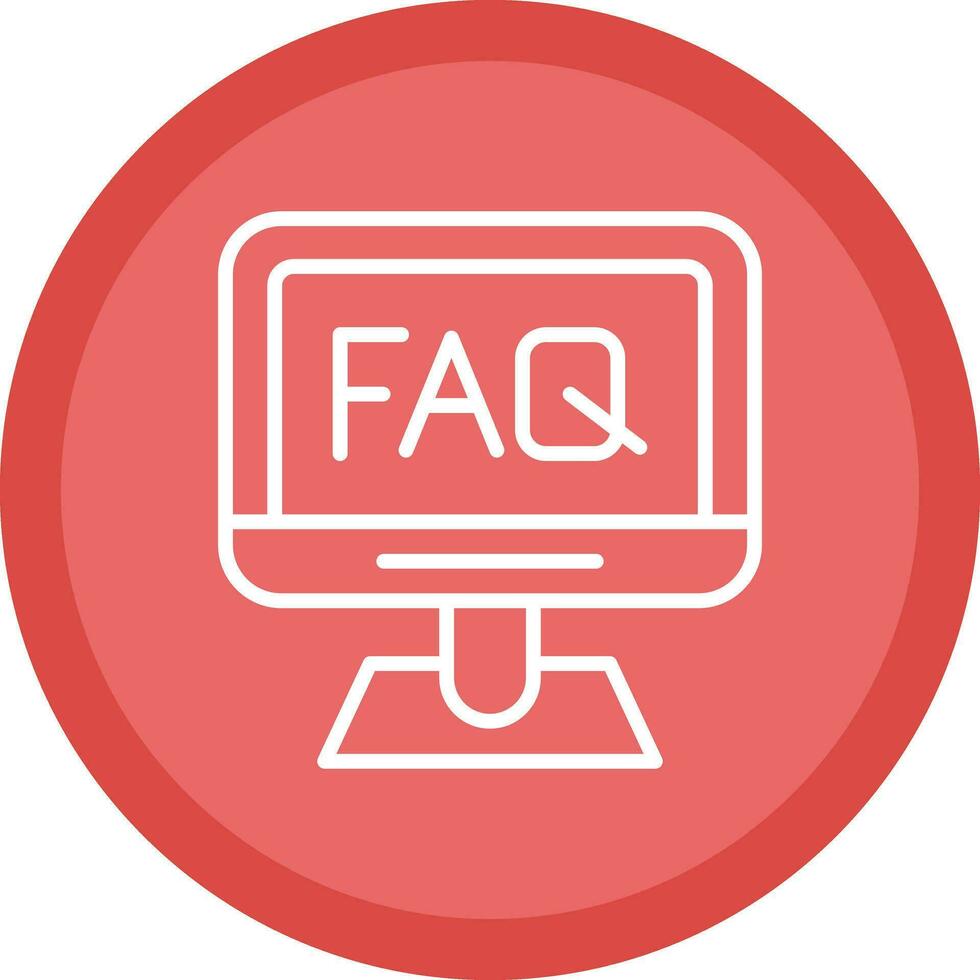 Faq  Vector Icon Design