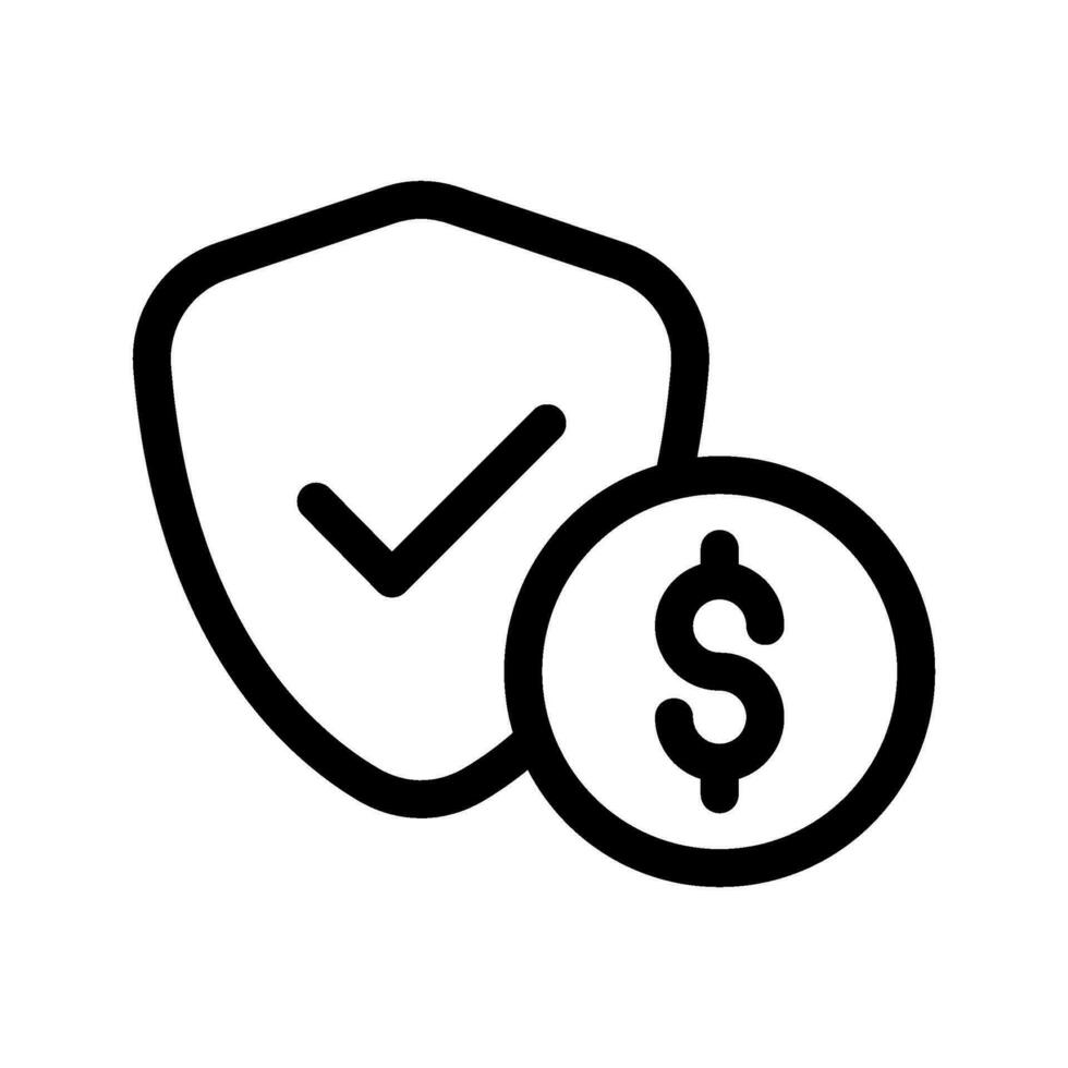 Protected Payment Icon Vector Symbol Design Illustration