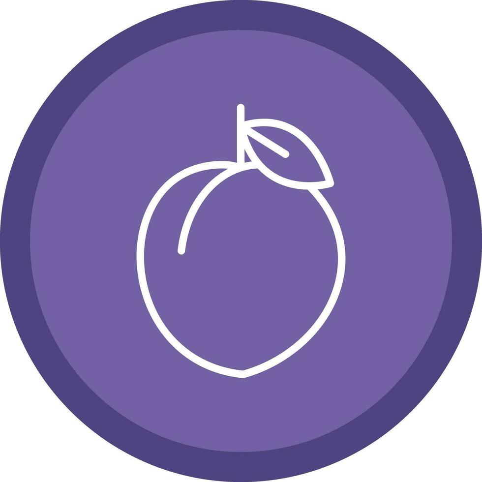 Peach Vector Icon Design